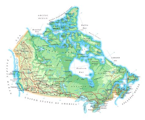 Canada Map Printable Pdf